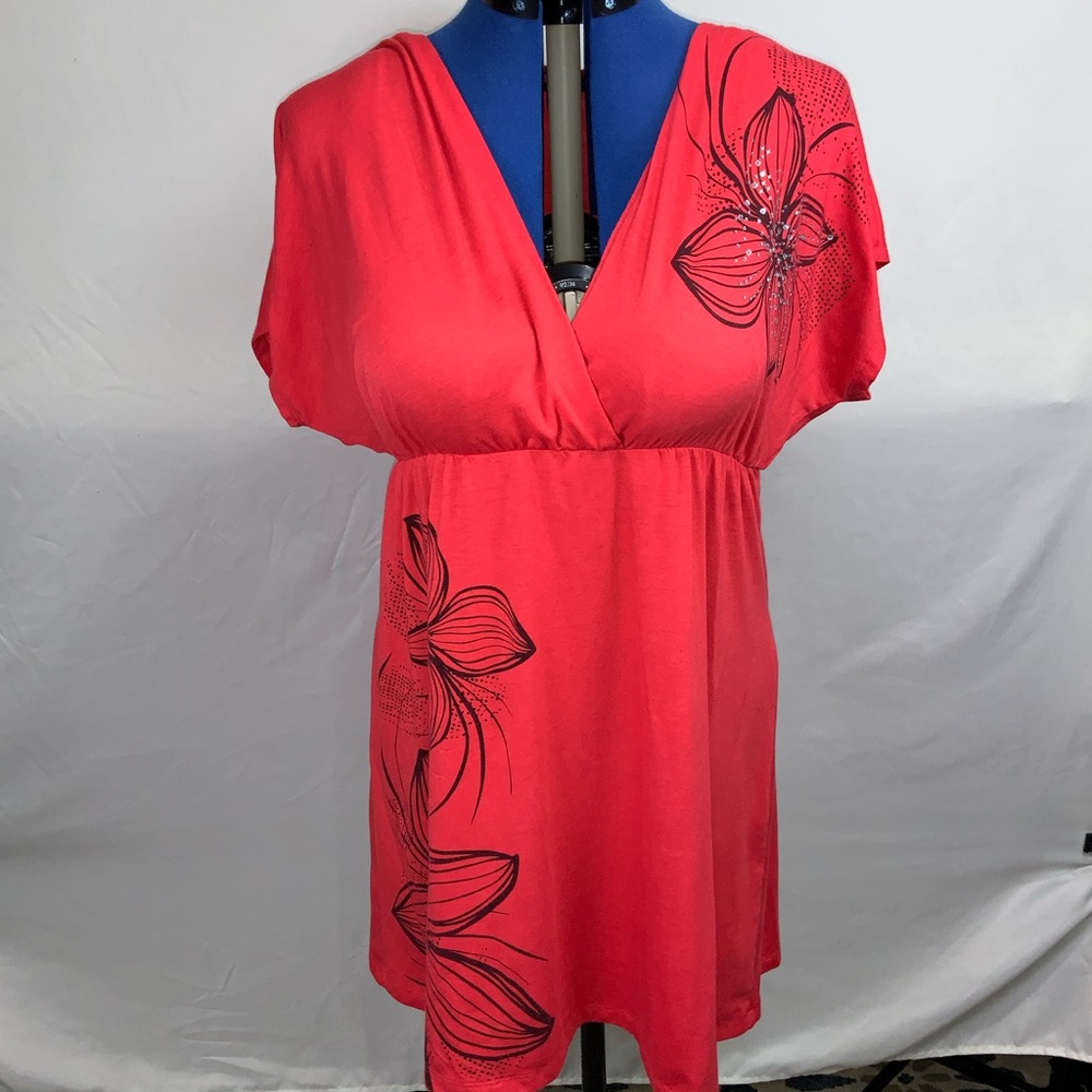 Delirious 1XL Tunic Orange
